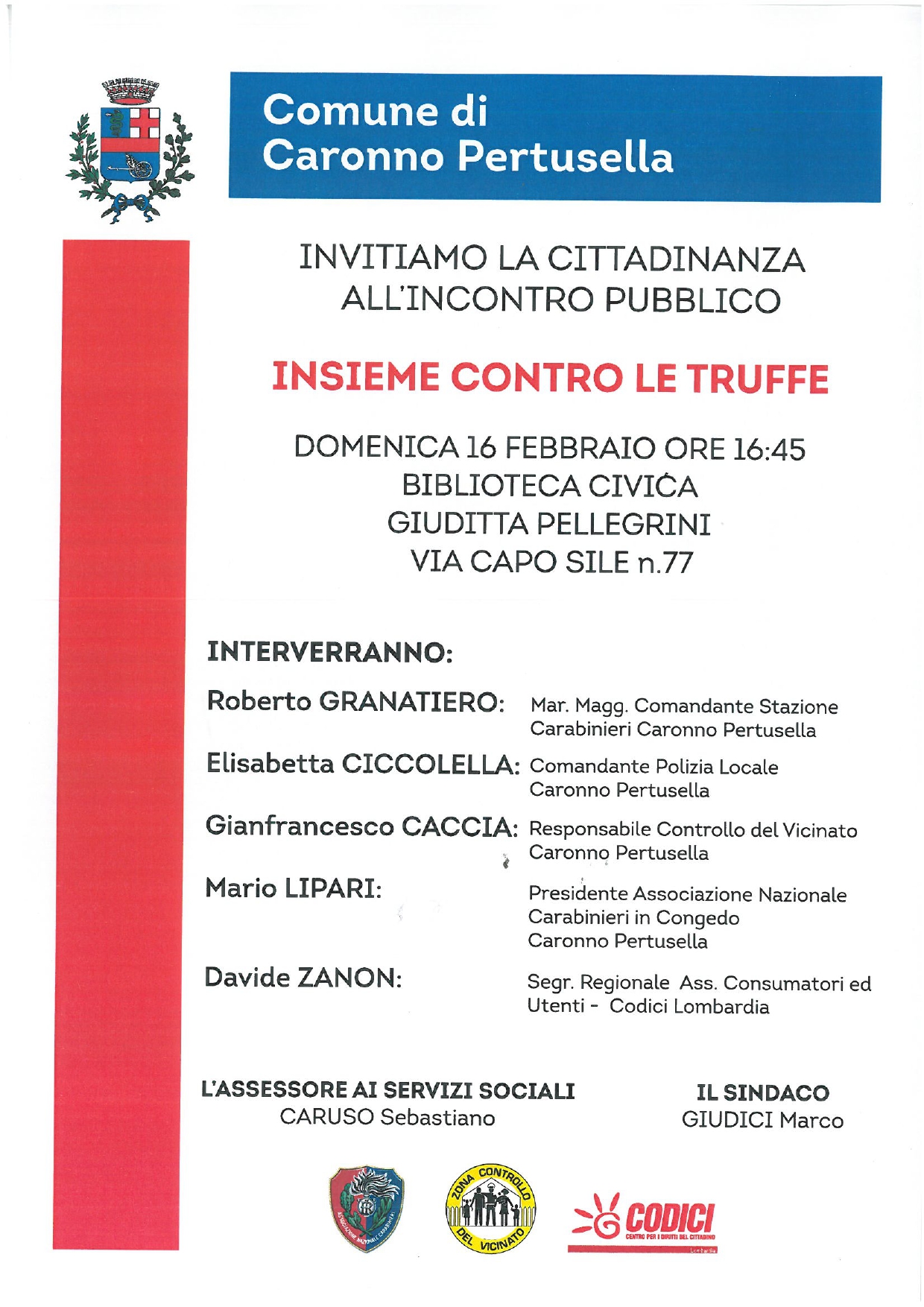 Insieme contro le truffe